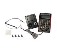 TOYANDONA Guitar Pickup Piezo Pickup Guitar Preamp Auto Manual Tuning No Battery Required