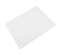 TOYANDONA Guitar Protector Scratch Plate Self Adhesive for Acoustic Classical Guitars Thick White Iridescent Cover Plate for Beginners Professionals