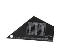 TOYANDONA Guitar Repair Tools High Precision Fret Rocker for Neck Leveling Guitar Fret Leveling Ruler String Action Gauge Maintenance
