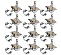 TOYANDONA Guitar String Button to Sound Quality for Acoustic and Electric Guitars 12pcs Easy to Install Metal Semi-closed