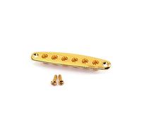 TOYANDONA Guitar String Ferrules Golden Ferrules for String Mounting Replacement Guitar Parts Accessories