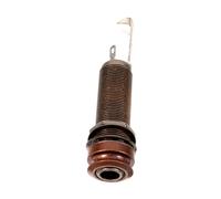 TOYANDONA Guitar Tail Pin Jack Copper Endpin Plug for Acoustic Guitar Pickup Jack Socket Socket