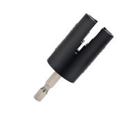 TOYANDONA Guitar Winder Plug Stringed Instrument Repair Tool Black Plastic Metal Easy to Operate for Daily Maintenance