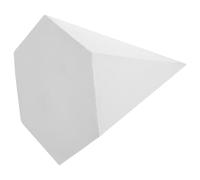TOYANDONA Gypsum Geometrical Sculpture Sketch Practice Tool, Lightweight White Geometric Drawing Model for Sketch Learning and Artistic Practice, Decorative Home Ornament