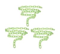 TOYANDONA Halloween Glowing the Dark Chain Prop Plastic Halloween Party Decoration for Costume Props and Haunted House Decor