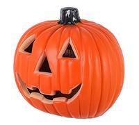 TOYANDONA Halloween Pumpkin Lantern Decoration Led Lighted Pumpkin Lamp Battery Operated for Outdoor Indoor Party Porch Garden 5.5 Inch