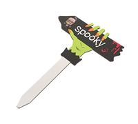TOYANDONA Halloween Signs Lightweight Outdoor Decorations with Themed Designs for Garden Halloween Spirit Stake for Lawn and Haunted House Decor
