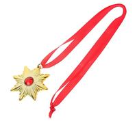 TOYANDONA Halloween Vampire Necklace for Men Lightweight Plastic Vampire Goth Accessories Comfortable to Wear Red Pendant Charm for Parties and Photos