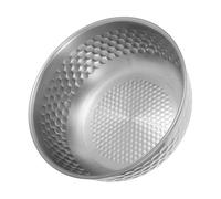 TOYANDONA Hammered Stainless Steel Dog Feeding Bowl with Scratch Resistant Surface and Easy Maintenance, Wide Curved Edge Design for Pets, for Use in Pet Feeding Area