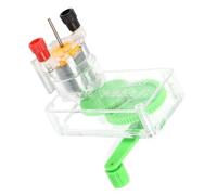 TOYANDONA Hand Crank Electricity Generator Portable Physics Science Educational for Students DIY Electric Circuits Experiment Interactive Learning Tool