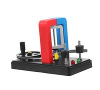 TOYANDONA Hand Generator DIY Dynamo Experiment Kit Portable Apparatus for Students Reliable Laboratory Electricity Education Tool