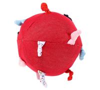 TOYANDONA Hand Grip Ball Soft Chewable Sensory for Plush Grasping Ball for Motor Skills Development Parent Bonding Teething for Year