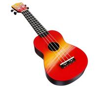 TOYANDONA Hand Painted Ukulele for Beginners Cartoon Design Lightweight and Portable Safe Material Easy to Play for Adults Starting Ukulele Learning