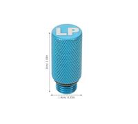 TOYANDONA Hand Tight Diving Regulator Repair Plug Blue Aluminum Scuba Adapter for Low High Pressure, Air Tight Stopper Compatible with Scuba Regulator Fittings and Quick Disconnect