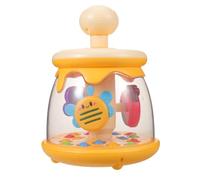 TOYANDONA Handheld Bouncing Sensory Insect Ball Montessori Educational Press and Spin Bug for Enhances Balance Coordination Logical Thinking with Nature Inspired Design