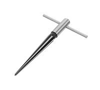 TOYANDONA Handle Handheld Taper Tool for Guitar Bridge Pin Hole Drilling Tapered Luthier Tool for Electric and Acoustic Guitars