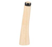 TOYANDONA Handle Replacement for Outdoor Smooth Curved Wooden Grip Easy to Install Camping Accessory Labor-Saving and Practical Design
