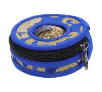 TOYANDONA Handmade Brass Cymbal Bell Double Dragon Design with Storage Bag, Meditation Chime Bell for Yoga, Spiritual Practice and Religious Ceremony in Uk Random Color