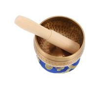 TOYANDONA Handmade Nepal Singing Bowl Meditation Music Bowl for Yoga Relaxation Copper Random Color