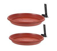 TOYANDONA Hanging Bird Feeder outside Garden Bird Feeder Supplies Parrot Feeding Box Bath for Deck Railing Container