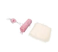 TOYANDONA Headband Photography Props Wrapping Blanket Swaddle Cloth for Boy Girl Photography Prop