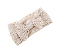 TOYANDONA Headbands for Girls Nylon Bow Knot Headband Turban Hair Bows Boy Girl Head Wraps Newborn Nursery Warm Hat Elastic