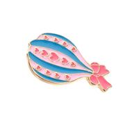TOYANDONA Heart Balloon Brooch Pin Zinc Alloy Love Heart Badge with Secure Clasp for Women Men Apparel Backpack Valentine's Day Accessory