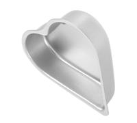 TOYANDONA Heart Shape Baking Mold High Carbon Steel Pudding Cup Nonstick Cake Pan for Home Hotel Restaurant Use Food Grade Oven Dish for Jelly Pudding Dessert DIY