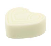 TOYANDONA Heart Shaped Soap Bar for Face with Hyaluronic Acid Cream, Moisturizing and Exfoliating Cleanser, Smooth and Luxurious Feel, Light Green Colour, for Home Use