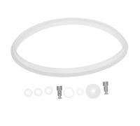 TOYANDONA Heat-Resistant Silicone Sealing Ring with Float Valves for Electric Pressure Cookers Easy-Install Replacement Gasket for Air Leak Prevention and Cooker Maintenance