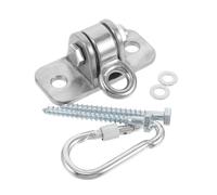 TOYANDONA Heavy Duty Galvanized Iron Swing Hangers with Adjustable Brackets and Screws Weatherproof Porch Swing Mount for Hammocks Garden Hanging Holder Strong Weight Support Low Maintenance