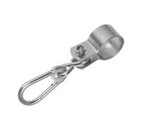 TOYANDONA Heavy Duty Outdoor Swing Hooks for Round Tubes Load Bearing Metal Ceiling Porch Hangers with Round Buckle Design Quick Installation for Hammocks Chairs Playground Sets Backyard