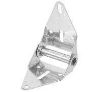 TOYANDONA Heavy Duty Silver Iron Garage Door Replacement Hinge with Automatic Closing Feature, Sturdy Outdoor Hardware for Commercial and Residential Garage Doors