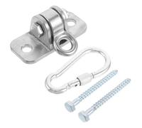 TOYANDONA Heavy Duty Swing Hardware with Adjustable Metal Bracket and Swivel Hooks for Porch Hammocks Chairs Galvanized Iron Construction with High Load Capacity for Indoor and Outdoor