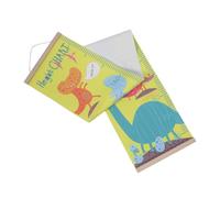 TOYANDONA Height Measurement Chart Wall Hanging Ruler with Wood and Canvas Playful Dinosaur Design Growth Chart for Nursery Playroom Classroom Removable Height Measuring Tool