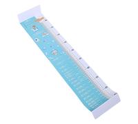 TOYANDONA Height Measuring Mat for Boys with PVC Soft Nonslip Pad, Rounded Corners, Storage Bag and Stickers Included, Portable Growth Chart Ruler for Home and Care Centres Use