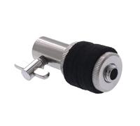 TOYANDONA Hi-hat Clutch Alloy Drum Accessories Zinc Alloy Material Felt Pads Professional Practical Design Silver Colour Easy to Carry for Jazz Drum Hi-hat Stand