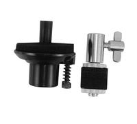 TOYANDONA Hi-hat Clutch for Drums Soft Grey Cymbal Marching Drum Pad Stand Jazz Mute Dampener Accessory