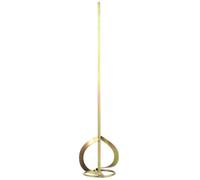 TOYANDONA High Carbon Steel Paint Mixing Rod for Drill Mixer, Concrete Tools Stirring Stick S-Type Threaded Head, for Mixing Mud and Paint in Buckets for House Decoration Projects
