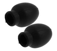 TOYANDONA High Elastic Rubber Drumstick Mute Tips for Percussion Instruments Durable Drum Protectors for Practice Reducing Noise and Extending Lifespan of Sticks