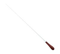 TOYANDONA High-grade Solid Wooden Handle Music Orchestra Long Conductor Stick for Music Conducting and Band Performance Scenario Red Brown