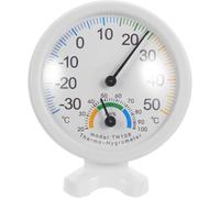 TOYANDONA High Precision Analog Hygrothermograph Humidity Temperature Meter with Fine and Dial, Plastic Material, Multiple Use for Chillers and Refrigerators, Simple Appearance