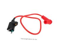 TOYANDONA High-pressure Atv Ignition Coil Cable Silicone Replacement Harness for Off-road Motorcycle with Quick Spark Fuel-saving Ignition System