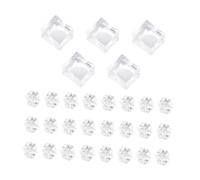 TOYANDONA High Simulation Acrylic Fake Ice Cubes Realistic Irregular Clear Crystals for Photography Props Beverage and Jewelry Decoration Large Blocks Small Crushed Rocks Decorative Display