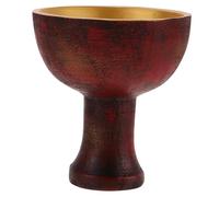 TOYANDONA Holy Grail Resin Sacrifice Cup Religious Chalice Decor Sturdy Resin Material for Family Ceremonies and Retro Home Ornament