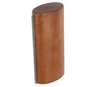 TOYANDONA Horse Grooming Brush Medium Wood Sweat Scraper Shedding Comb Massage Curry Tool for Horse Coat Cleaning and Stable Use