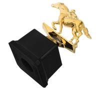TOYANDONA Horse Racing Trophy Cup Golden Plastic Award with Figurine
