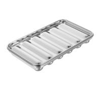 TOYANDONA Hot Dog Mold Baking Mold Stainless Steel Medical Stone Non-Breaking Odourless Bakeware for Kitchen Cooking and Steaming Random Color