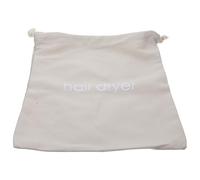 TOYANDONA Hotel Home Hair Dryer Bag Travel Bag Large Capacity Fabric Drawstring Pulls Keeps Things Securely Inside Guests Bathroom Storage Organizer
