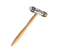 TOYANDONA Household Detachable Hammer Handle for Watch Repair and Jewelry Double-headed Design Efficient Tool for Precision Work